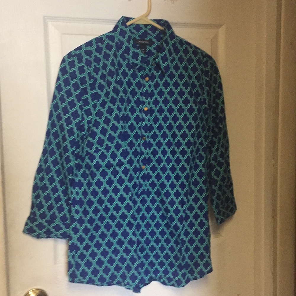 LANDS’END   BUTTON DOWN